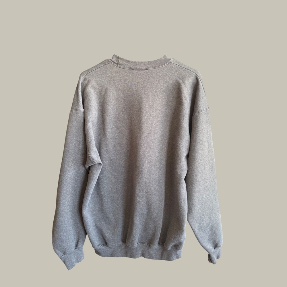Disney Parks Oswalds Super Service Crewneck Sweatshirt Gray Mens Large L - Picture 2 of 4